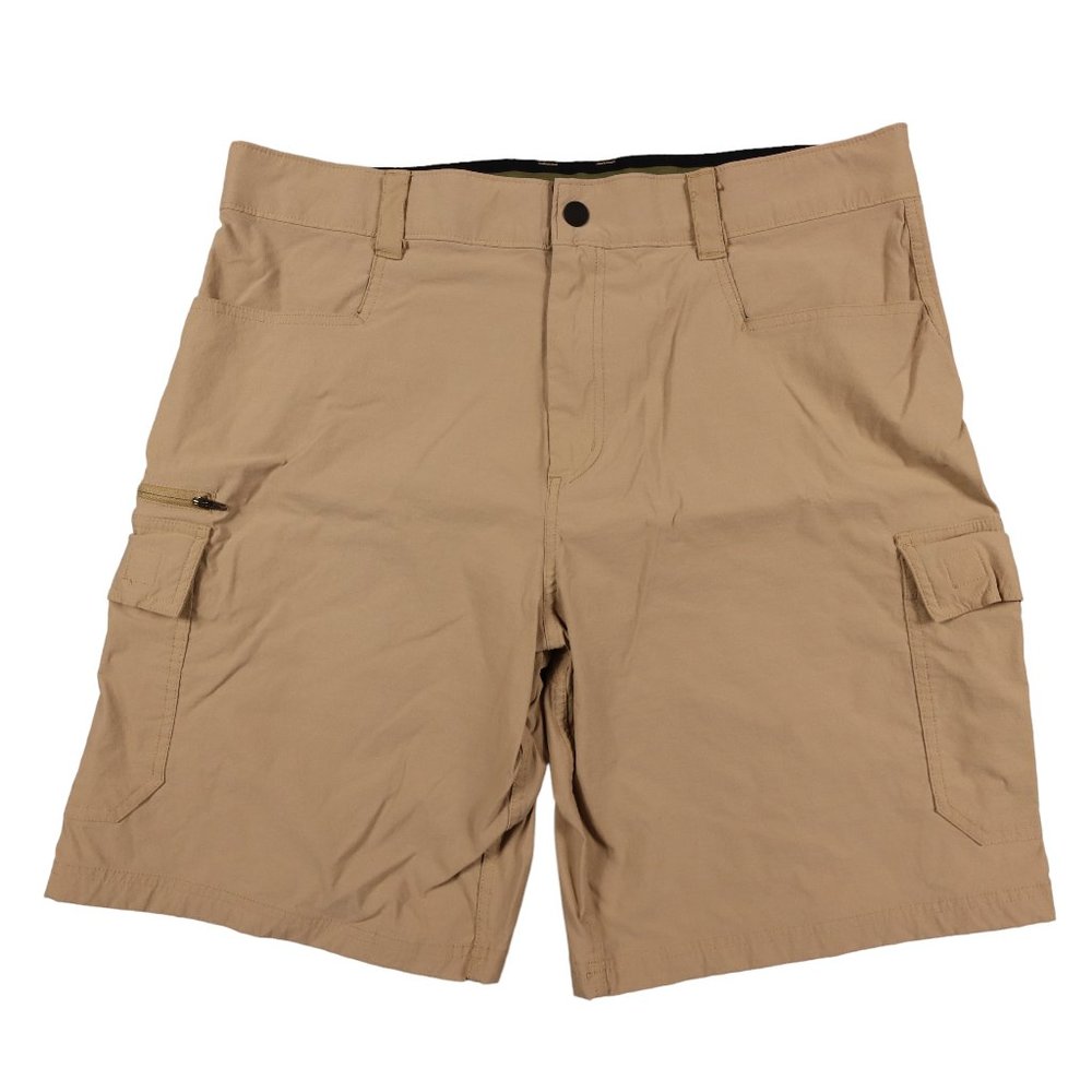 Orvis Cargo Shorts Mens Size 36 (37" Measured) Tan Lightweight Outdoor Hiking
